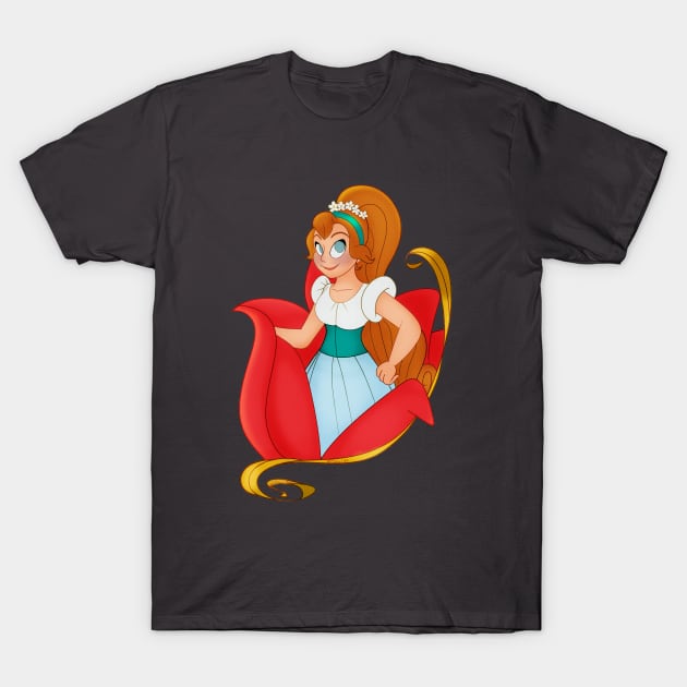 Thumbelina T-Shirt by Dalia1784